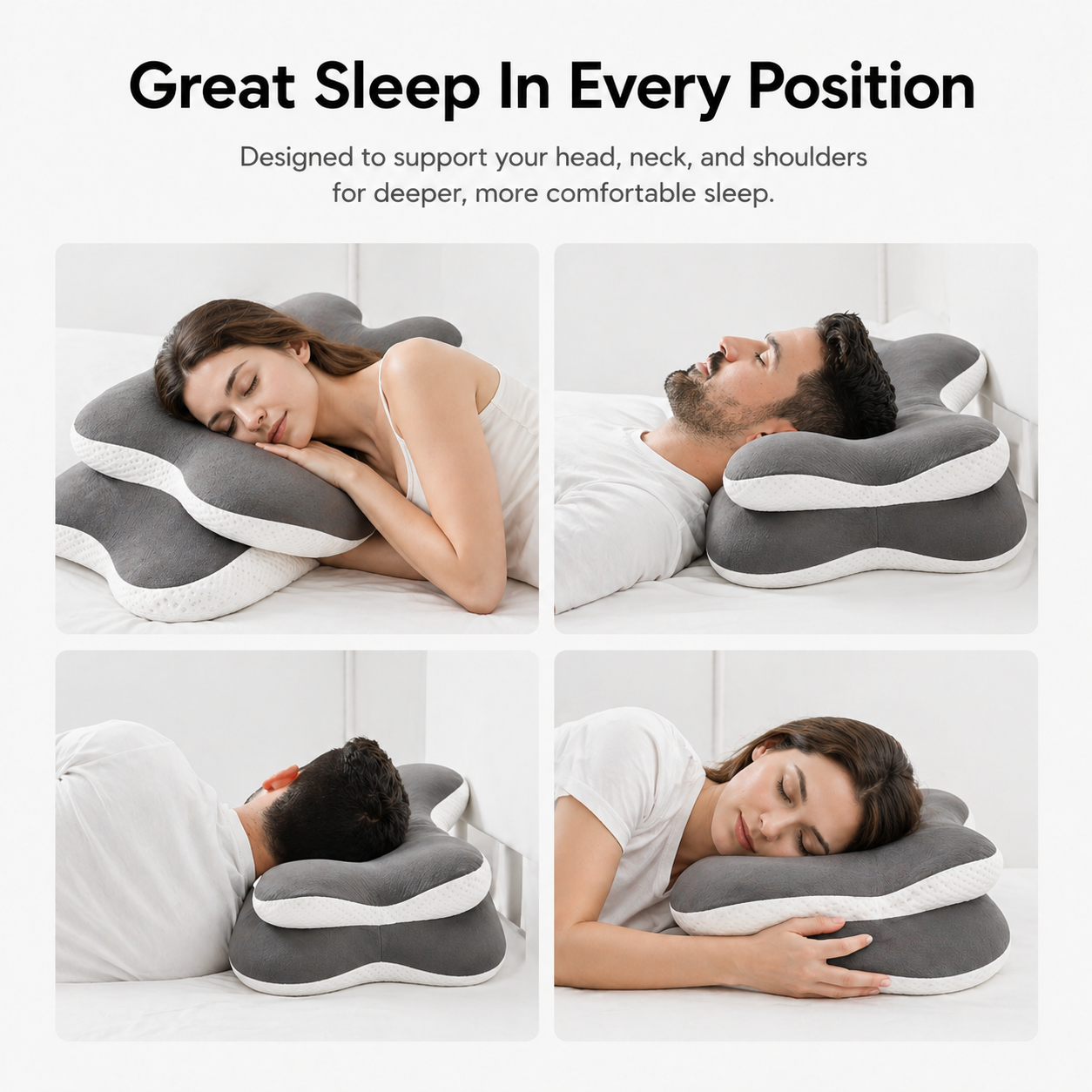 Pressure-Free Cooling Pillow
