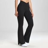 High-Waist Flared Leggings