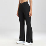 High-Waist Flared Leggings